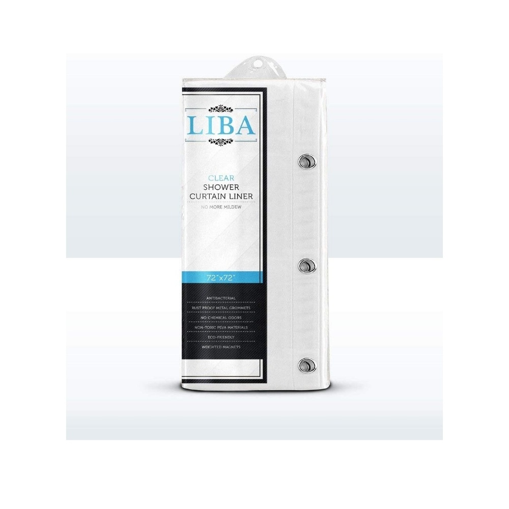 Brand New! Clear Liba Shower liner